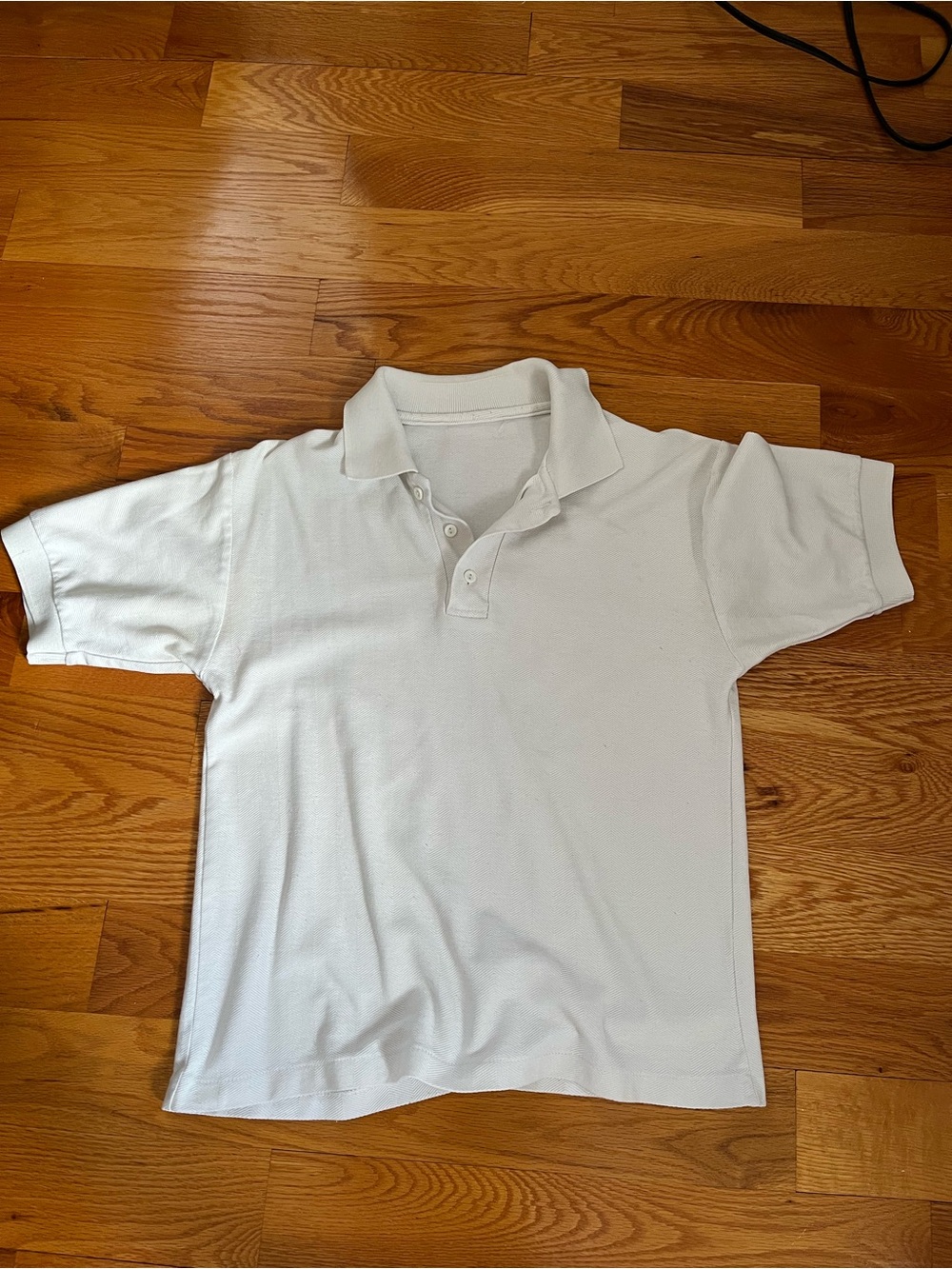 Uniforme top - Classic White Kids' Polo Shirt - Comfortable Everyday Top